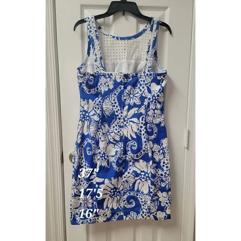 Lilly Pulitzer Marianne Floral Shift Dress 8
